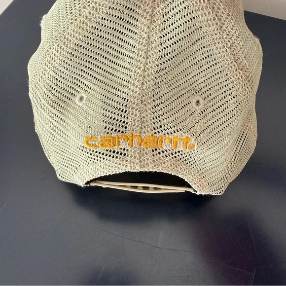 Carhartt Sage Green Mesh Baseball Hat Cap Adjustable - Unisex - Picture 3 of 4
